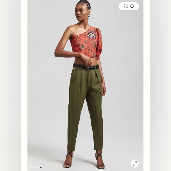 Farm Rio One-Shoulder Crop Top ✨ Host Pick ✨ - Picture 1 of 10